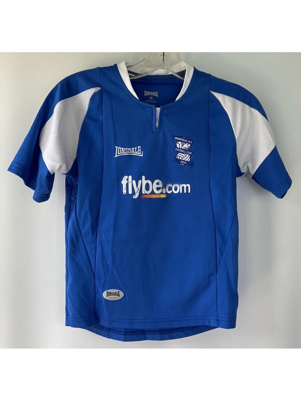 BIRMINGHAM CITY 2005/2006 FOOTBALL SHIRT JERSEY HOME LONSDALE ORIGINAL SIZE SB